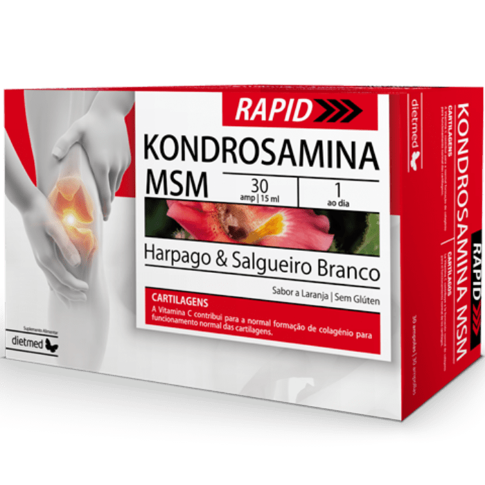 Kondrosamina Rapid 30 ampolas