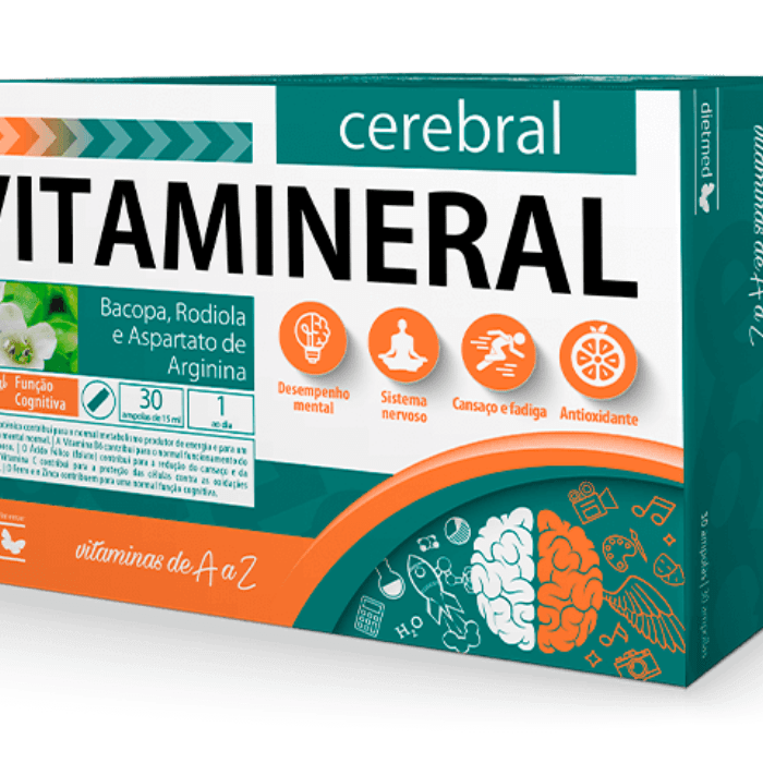 VITAMINERAL Cerebral 30 ampolas