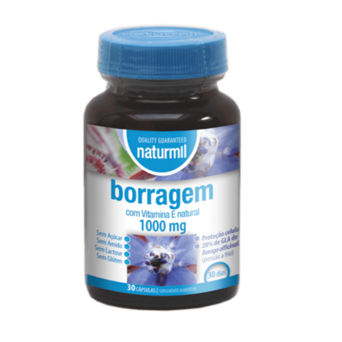 Borragem 1000 mg 90 cÃ¡psulas