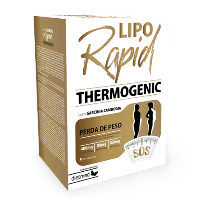 LIPORAPID Thermogenic 30 cápsulas