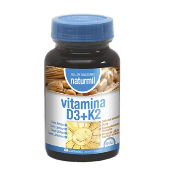 Vitamina D3 + K2 60 comprimidos