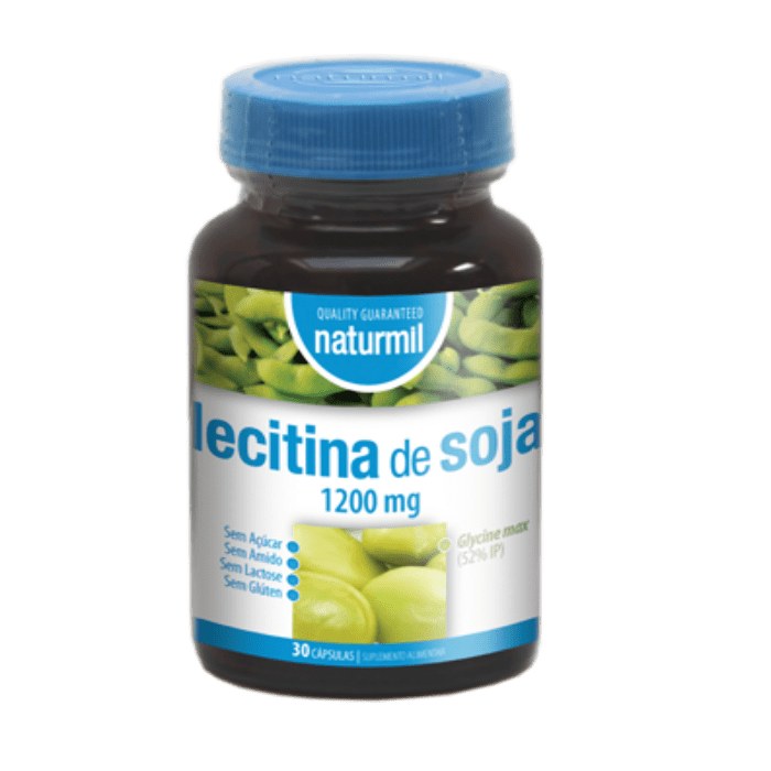 Lecitina de Soja 1200 mg 30 cÃ¡psulas