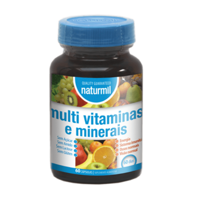 Multivitaminas e Minerais 60 capsulas