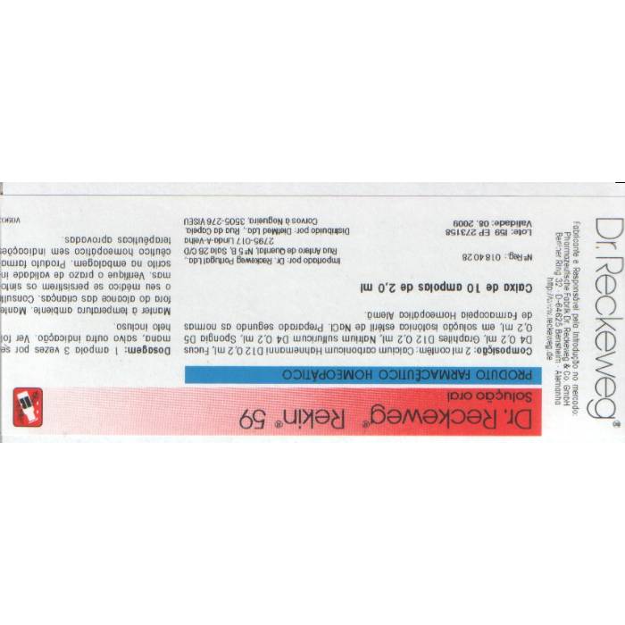 REKIN 59 10 ampolas bebÃ­veis