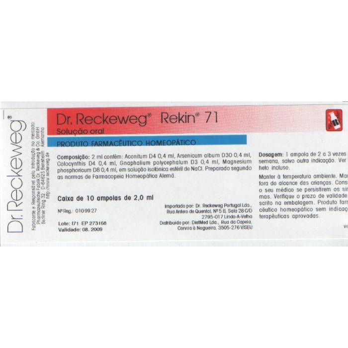 REKIN 71 10 ampolas bebÃ­veis