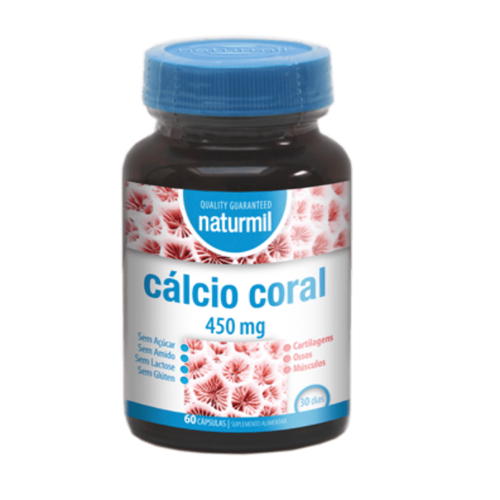 CÃ¡lcio Coral 60 cÃ¡psulas