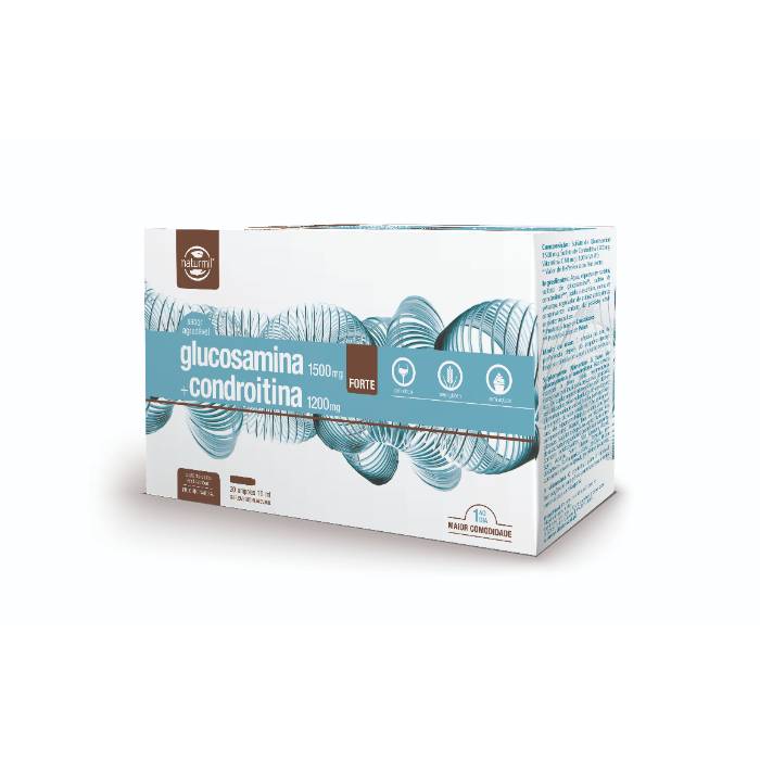 Glucosamina + Condroitina Forte 20 ampolas