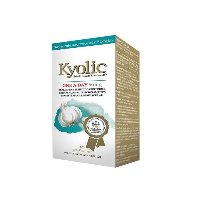 Kyolic Alho Envelhecido 30 cÃ¡psulas