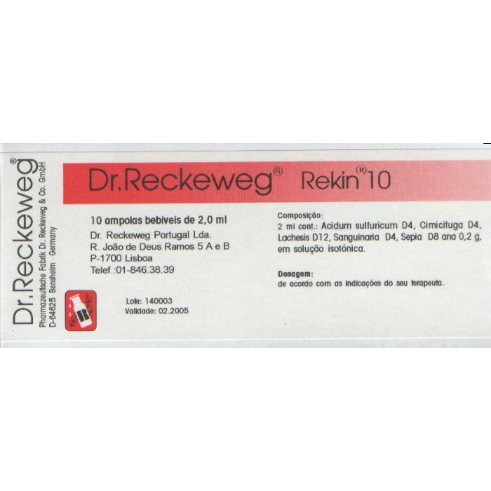 REKIN 10 10 ampolas bebÃ­veis