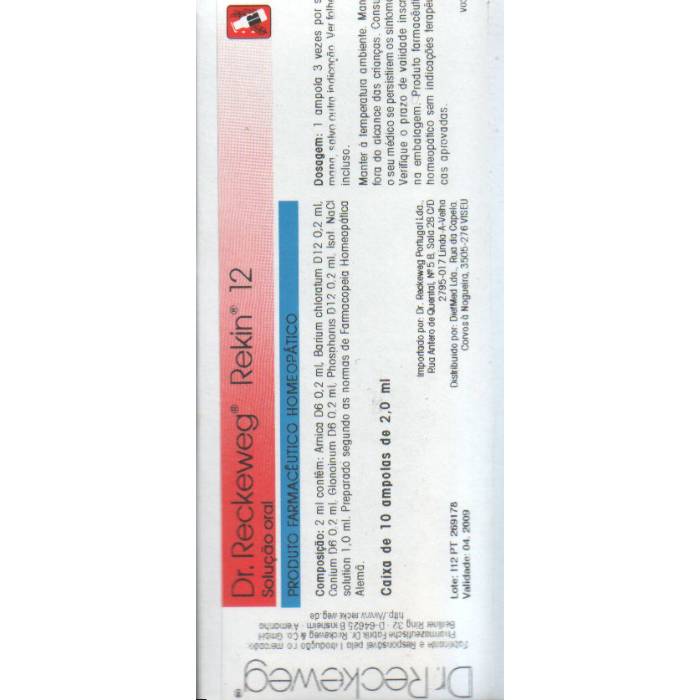 REKIN 12 10 ampolas bebÃ­veis