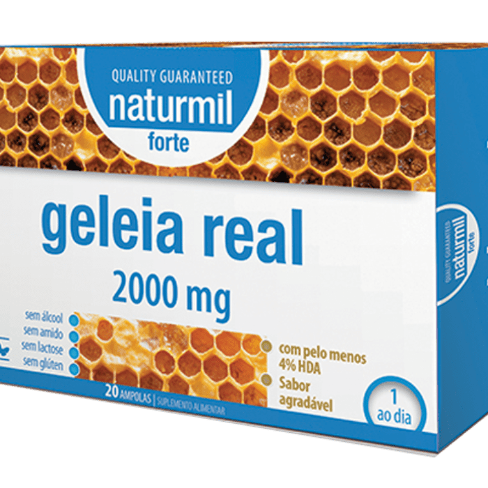 Geleia Real Forte 20 ampolas