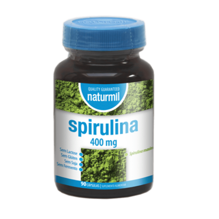 Spirulina 400 mg 90 cÃ¡psulas