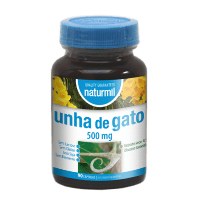Unha de Gato 500 mg 90 cápsulas