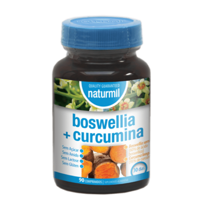 Boswellia + Curcumina 90 comprimidos