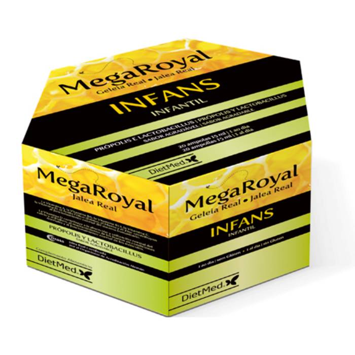MegaRoyal Infans 20 ampolas
