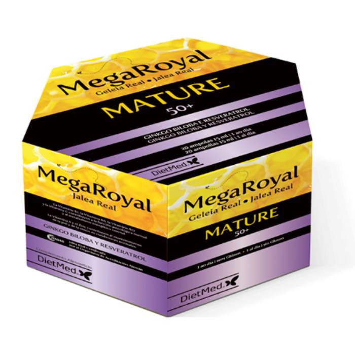 MegaRoyal Mature 50+ 20 ampolas
