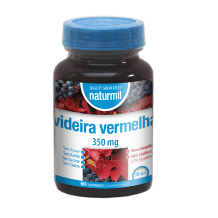 Videira Vermelha 350mg 60 comprimidos