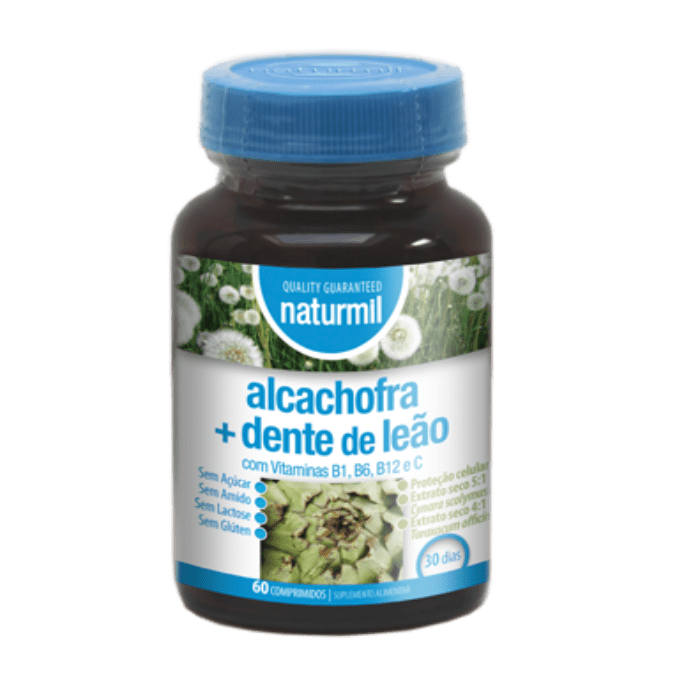 Alcachofra + Dente de LeÃ£o 60 comprimidos